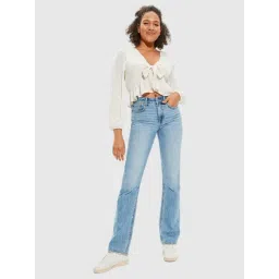 American Eagle Outfitters Blue Bootcut Jeans-picture-38