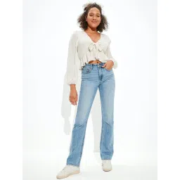 American Eagle Outfitters Blue Bootcut Jeans image 1