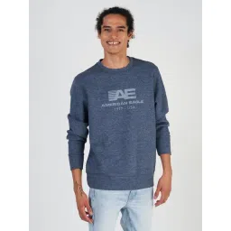 American Eagle Outfitters Blue Regular Fit Printed Sweatshirt-picture-26