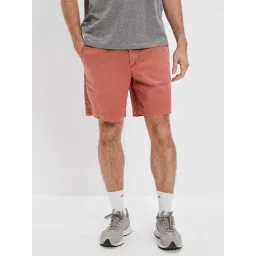 American Eagle Outfitters Peach Cotton Regular Fit Shorts-picture-10