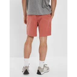 American Eagle Outfitters Peach Cotton Regular Fit Shorts image 2