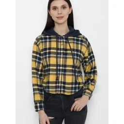 American Eagle Outfitters Yellow Checks Hoodie-picture-39