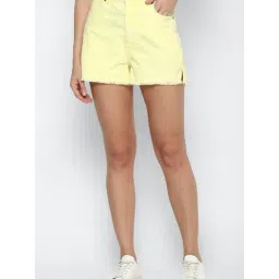 American Eagle Outfitters Yellow Regular Fit Shorts-picture-25