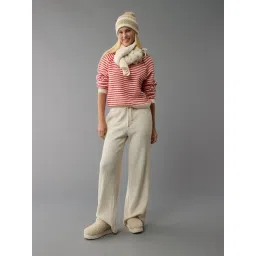 American Eagle Red Cotton Regular fit Stripes Sweaters-picture-31