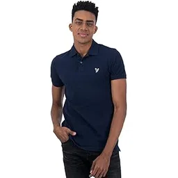 american eagle Slim Flex Polo Shirt Blue-picture-13