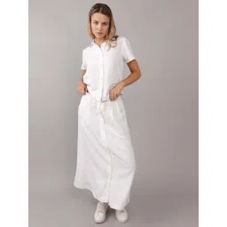 American Eagle White Regular Fit Skirt-picture-25