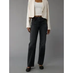 American Eagle Women Black Strigid High-Waisted Stovepipe Jeans-picture-15