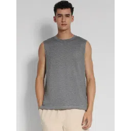 american eagle outfitters American Eagle Grey Regular Fit Tank Tee-picture-29