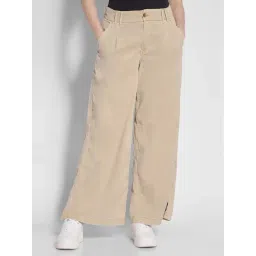 American Eagle Outfitters Beige Mid Rise Baggy Pants-picture-14