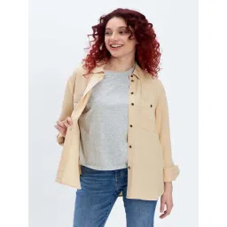 American Eagle Outfitters Beige Regular Fit Shirt-picture-43