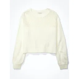 American Eagle Outfitters Beige Round Neck Sweater-picture-46