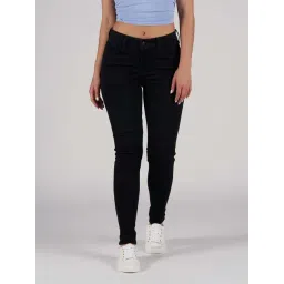 American Eagle Outfitters Black Cotton Mid Rise Jeans-picture-20