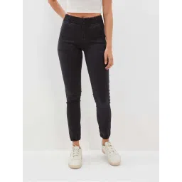 American Eagle Outfitters Black Mid Rise Joggers-picture-16