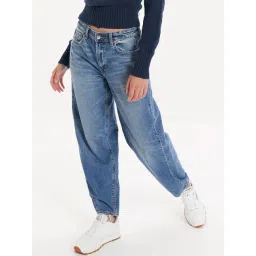 American Eagle Outfitters Blue Cotton Mid Rise Jeans-picture-48