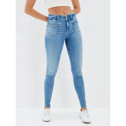 American Eagle Outfitters Blue Cotton Mid Rise Jeans-picture-27