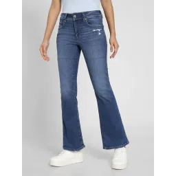 American Eagle Outfitters Blue Plain Jeans image 3