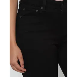 American Eagle Outfitters Jet Black Mid Rise Jeans image 5