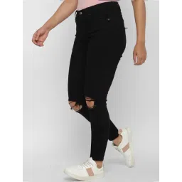 American Eagle Outfitters Jet Black Mid Rise Jeans image 3