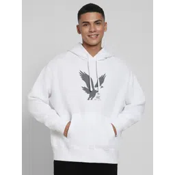 AMERICAN EAGLE OUTFITTERS Men Graphic Printed Hooded Pullover Sweatshirt-picture-34