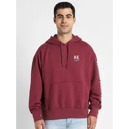 AMERICAN EAGLE OUTFITTERS Men Printed Hooded Sweatshirt-picture-28