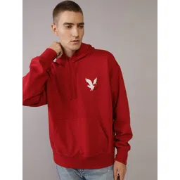 AMERICAN EAGLE OUTFITTERS Men Typography Printed Hooded Pullover Sweatshirt-picture-39