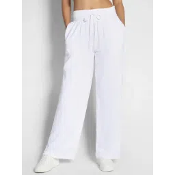 American Eagle Outfitters White Blended Regular Fit Mid Rise Pants-picture-34