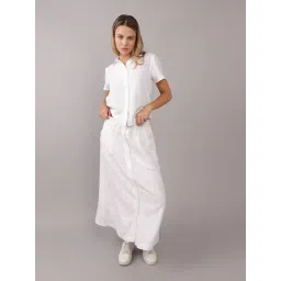 American Eagle Outfitters White Maxi Skirt-picture-24