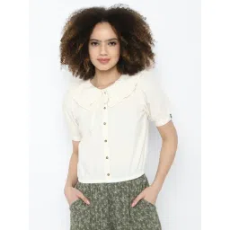 American Eagle Outfitters White Regular Fit Shirt-picture-42