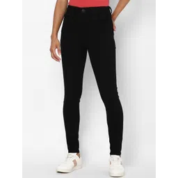 AMERICAN EAGLE OUTFITTERS Women Black Slim Fit High-Rise Jeans-picture-24