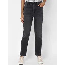 AMERICAN EAGLE OUTFITTERS Women Black Slim Fit Mid-Rise Clean Look Stretchable Jeans-picture-11