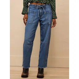 AMERICAN EAGLE OUTFITTERS Women Mid-Rise Cotton Jeans-picture-34