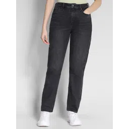 AMERICAN EAGLE OUTFITTERS Women Strigid Mid-Rise Clean Look Stretchable Jeans-picture-38