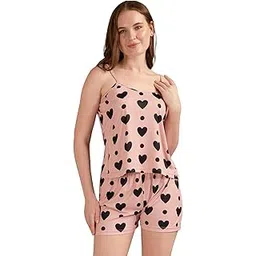 american symbol Women's Casual Sleepwear|Cami Top & Shorts |Lingerie Sleepwear|Nightsuit for Womens|Camisole Nightwear-picture-36