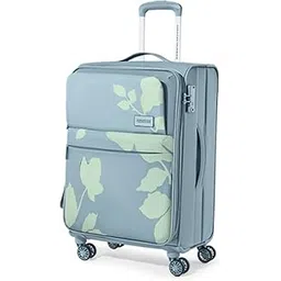 american tourister AMT Bloom Soft Side Luggage with TSA Lock, Complete Lining, Telescopic Trolly hande and 8 Smooth Gliding Wheels and Wet Pocket and Vanity Pouch-picture-10