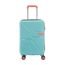American Tourister Blue Upland Sport Textured Small Hard Sided Cabin Trolley-picture-10