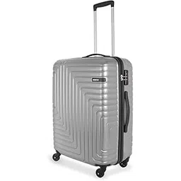 american tourister Ivy Nxt 68Cm Medium Hard Spinner Wheel Luggage Polycarbonate Check-in Trolley Bags for Travel with Mounted TSA Lock for Men & Women-Silver-picture-45