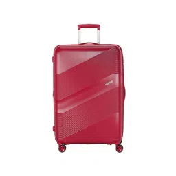 American Tourister Krypton Red Textured Hard Cabin Trolley Bag - 36 cm-picture-44