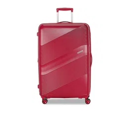 AMERICAN TOURISTER Red Solid Cabin Trolley Bag-picture-27