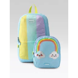 AMERICAN TOURISTER Unisex Kids MOODLE 2.0 Colourblocked Applique Backpack-picture-23