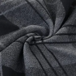american trends Mens Winter Warm Cashmere Scarf Plaid Tassel Scarf for Men Soft Long Cotton Scarves, Z Black & Grey Diamond3, One Size image 4