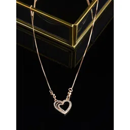 AMI Rose Gold Brass Rose Gold-Plated Necklace-picture-25