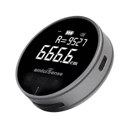 amiciSense Digital Distance Meter with Easy-Glide Wheel 200mAh lithium polymer battery Aluminum Alloy + Glass Black-picture-23