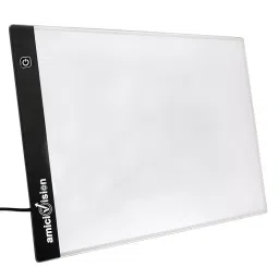 amicivision LED Lighted Tracing Board With Brightness Controlled Touch Button A4 1.5 m 210 GSM White-picture-16