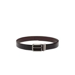 amicraft Men Black & Brown Reversible Solid Belt-picture-22