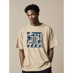 AMIGOS Men Graphic Printed Round Neck Cotton Relaxed Fit T-shirt-picture-28