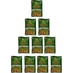 Amina Henna, Natural Black Mehndi Powder, 250 g (Pack of 10)-picture-26
