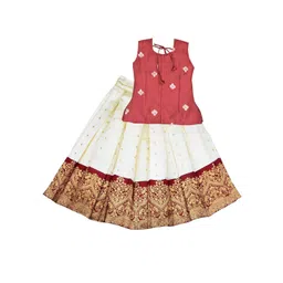 AMIRTHA FASHION Girls Ready to Wear Lehenga &-picture-43