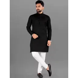 Amitgify Men Regular Kurta with Trousers-picture-10