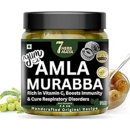 Amla Murabba | Naturally Prepared Indian Gooseberry Fruit Preserve | Sweet & Tangy Traditional Recipe | Soft & Syrupy Herbal Treat (2.5 Kg)-picture-18