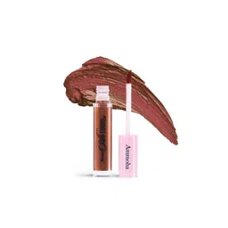Ammoha Cosmetics Siren Silk Long Lasting Matte Liquid Lipstick - 5 ml - Cocoa Craze-picture-42